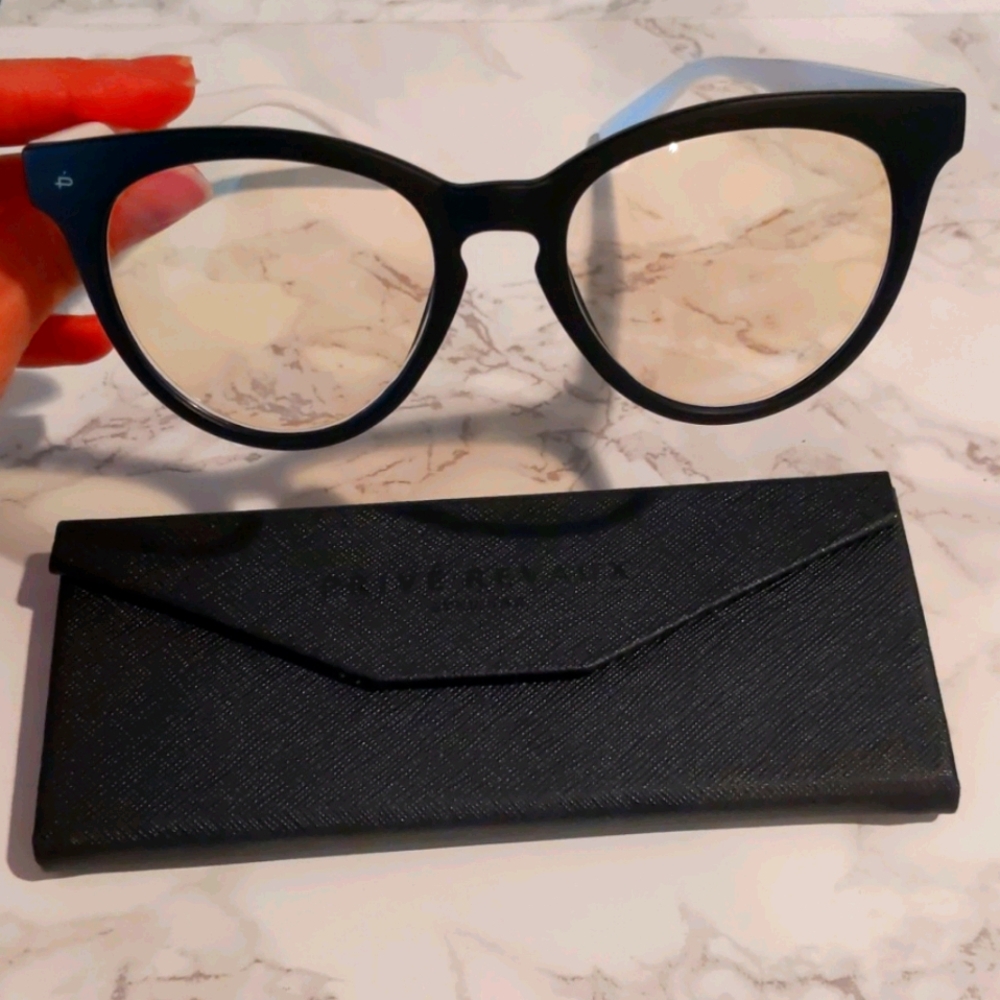Prive Revaux Julia Blue Light Glasses with case